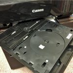 キャノンプリンターのCDトレイはどこ?!