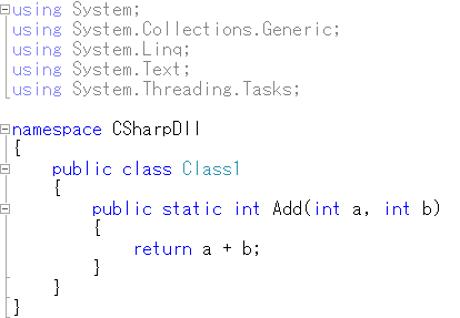 C#ライブラリ(DLL)の作成方法