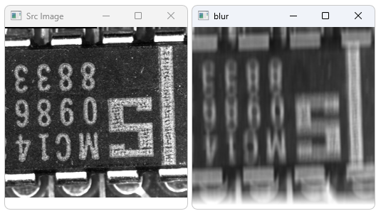 OpenCV Python blur 平滑化
